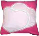 Double Heart Pillow