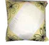 Embroidered Square Pillow