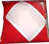 Red Square Pillow